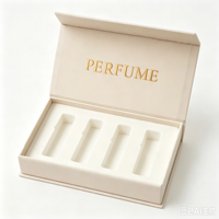 Boîte d'emballage de parfum miniature écologique avec logo personnalisé pour les marques de beauté