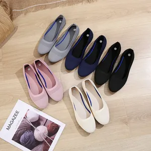 NR Factory makes women's flats custom color women's casual summer sandals single shoe style