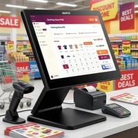 Machine de point de vente personnalisée OEM ODM avec écran tactile capacitif de 15, 15,6 ou 17 pouces