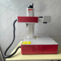 Machine de marquage laser à fibre de bureau DIANZHUI 20W 30W 50W LightBurn pour la gravure sur acier inoxydable