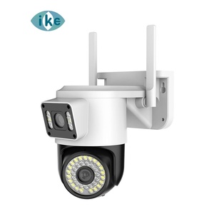 กล้องวงจรปิดไร้สาย <span class=keywords><strong>Yoosee</strong></span> แบบเลนส์คู่ ความละเอียด 2K 4MP หมุนได้ ปรับมุมมองได้ กันน้ำ พร้อมระบบตรวจจับความเคลื่อนไหว แจ้งเตือน ภาพสีกลางคืน Wifi CCTV - Product Image 1