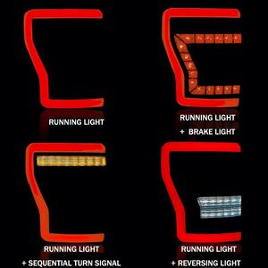 ApexRide Ventes Chaudes 2010-2020 Accessoires 4x4 Systèmes d'Éclairage Automobile Feux Arrière LED pour <span class=keywords><strong>TOYOTA</strong></span> 4Runner - Product Image 1