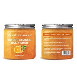 Gommage corporel éclaircissant et exfoliant au sel de la Mer Morte, biologique et naturel, marque privée - Product Image 1