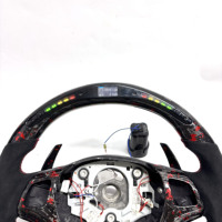 Volant de direction sport en fibre de carbone pour BMW E82 E87 E90 E92 E93 M3, accessoires de voiture