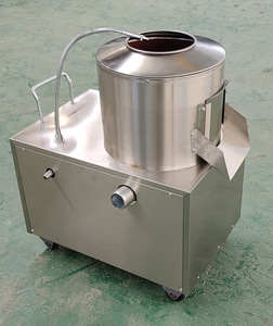 Machine à éplucher électrique mains libres avec fonction de nettoyage pour la transformation des patates douces, du taro, du gingembre et du manioc - Product Image 3
