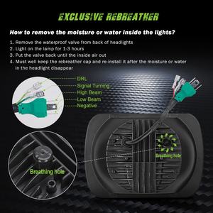 Sistemas <span class=keywords><strong>de</strong></span> iluminación automática para coche, faro Led halógeno <span class=keywords><strong>de</strong></span> xenón, 5X7, 4X6, cuadrado, para Toyota, Hilux, Land Cruiser, jeep, pickup - Product Image 6