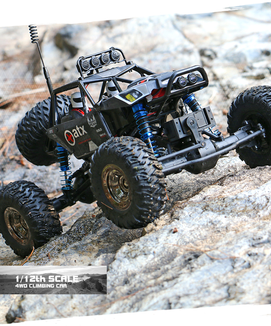 BEFLY BG1515 1/12 Radio Control Rc Truck 4x4 Drive Rock Crawler 25KM off Road Buggy for Adults