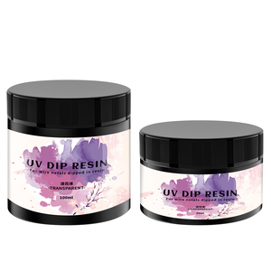 Resina UV para Flores de Cristal, Pegamento Líquido de 100 ml - Bajo Olor, Curado UV, para Accesorios para el Cabello DIY, Manualidades con Pétalos y Fabricación de Joyería - Product Image 6