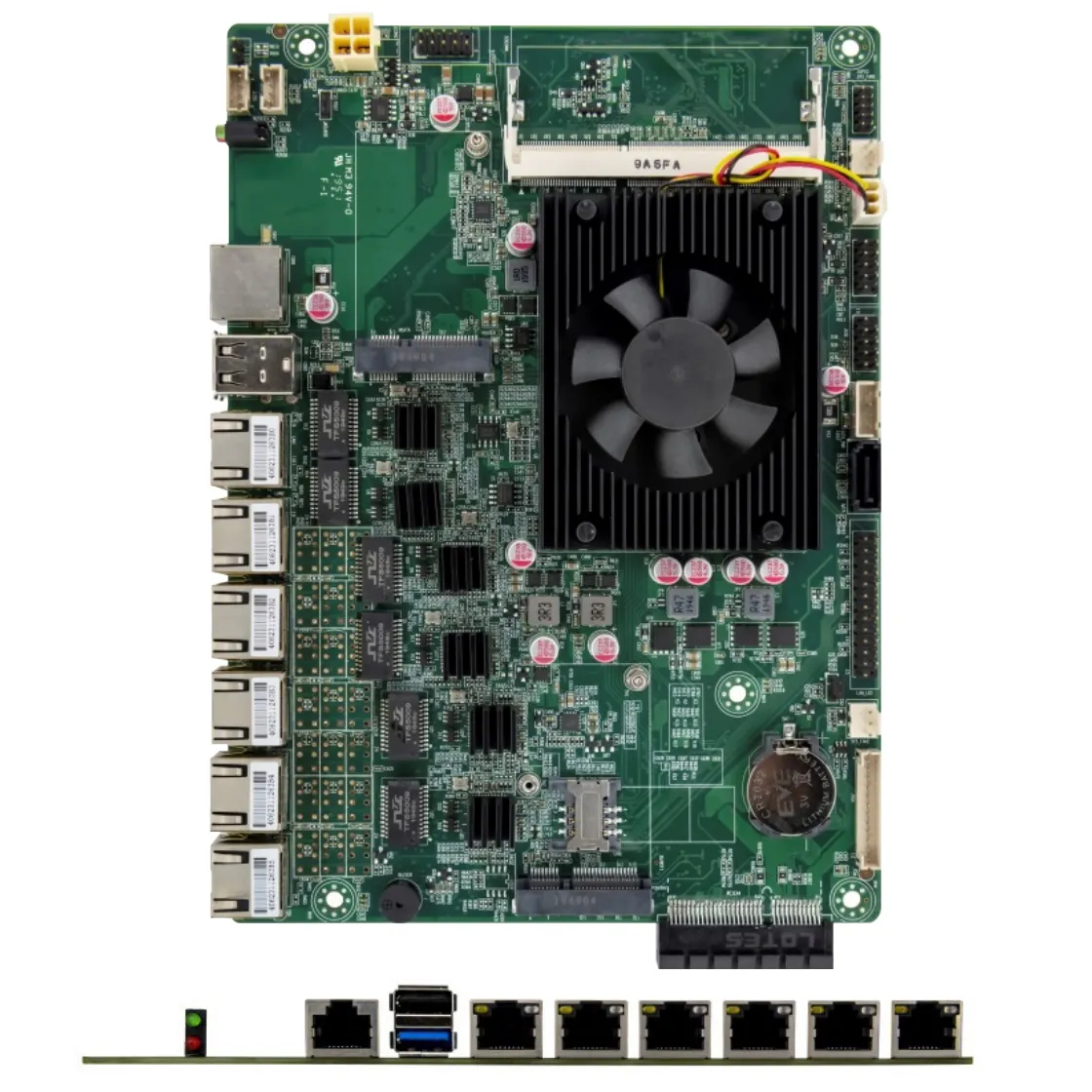 IDS/IPS PC IPC 컴퓨터용 네트워크 어플라이언스 마더보드 산업용 방화벽 Intel C-Eleron J1900 프로세서 DDR3L 메인 보드