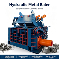 Presse à balles hydraulique horizontale 280T pour le recyclage des métaux ferreux, de l'acier et de l'aluminium