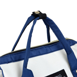 Multi Functional Maternity <b>Backpack</b> <b>Large</b> Capacity Insulation Waterproof Women's Travel Bag Solid Color With Detachable Straps - Product Image 2