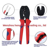 Outil de sertissage photovoltaïque en acier à haute teneur en carbone pour connecteurs solaires photovoltaïques LY-2546B, kit de dénudeur de fils