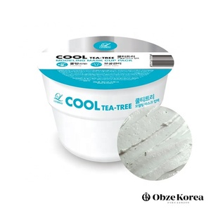 Polvo de gel de arcilla de árbol de té de etiqueta privada con espátula Limpieza profunda y cuidado de la piel de poros - Product Image 4