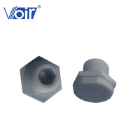 Voir E-PTFE Snap-in Round Black Plastic IP68 Waterproof  Pressing Air Vent Plug Balance Pressure Valves