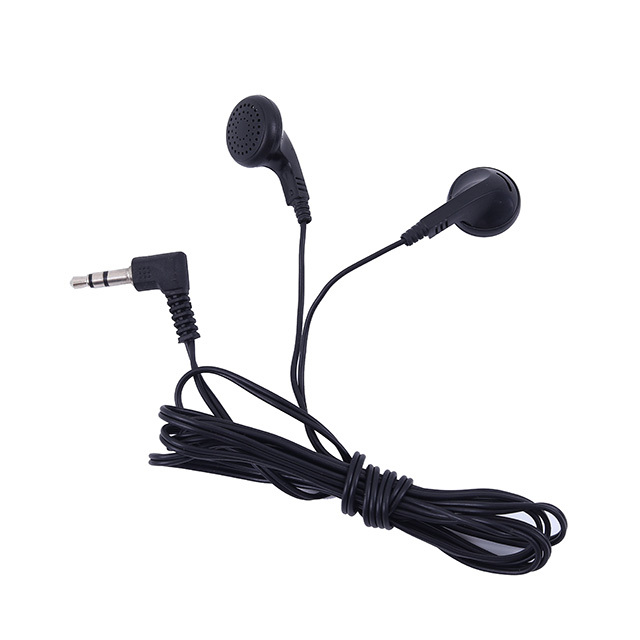 Top Seller 3.5MM Airline Earphone Aviation Headset with ENC Noise Cancelling IPX2 Waterproof Built-in Cable for Bus Travel
