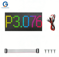Módulo LED para Exteriores P3.076, 320x160mm, RGB a Todo Color, Resistente al Agua, Brillo de 5000cd, Distancia de Visualización de 2.5m-100m, Panel de Pantalla LED