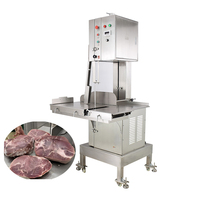 Machine de découpe de viande à grande échelle, scie à os pour poulet et bœuf, machine de découpe de viande congelée