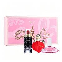 Nouveau Coffret Cadeau de Parfum pour Femme, Trois Pièces, 30 ml, Parfum Frais et Durable
