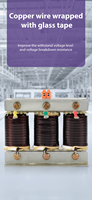 Réacteur basse tension à noyau en fer WESDOMS CKSG-1.40.45-7% IP00 10A, courant de démarrage limité, type F, 25Bv, série 50Hz, certifié CQC CE