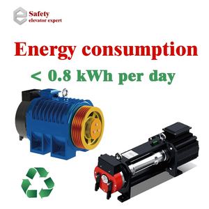 ลิฟท์แบบพาโนรามาเทคโนโลยีสูงลิฟต์แก้วทิวทัศน์ที่สวยงามลิฟท์ที่บ้าน - Product Image 5