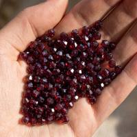 Andere 4mm Facettierte Polierte Doppelspitzige Lose Perlen Schmuckherstellung Stickerei DIY Handwerk Hochzeitskleid Umweltfreundlich Langlebig