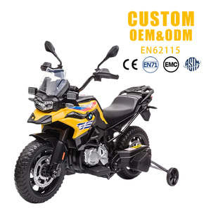 Moto électrique pour enfants de haute qualité sous licence <span class=keywords><strong>BMW</strong></span>, batterie 12V, <span class=keywords><strong>voiture</strong></span> électrique pour bébé, moto électrique de police pour enfants - Product Image 6
