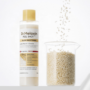 منتج كوري للعناية بالبشرة من دكتور أورجانيك، أمبولة سائلة للتقشير بخلاصة الأرز المضيئة للبشرة، منتج تقشير للوجه سعة 200 مل - Product Image 5
