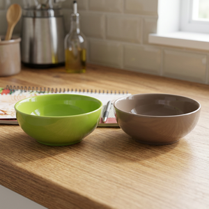 Tazones de Cerámica Ecológicos Pulidos para Servir Cereal, Sopa, Ensalada, Arroz, Fideos y Pasta - Product Image 2