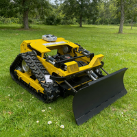 Mesin Pemotong Rumput Robot Komersial Tugas Berat Cakupan Area Luas GPS Tanpa Kawat Perimeter