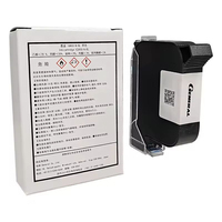 Cartucho de Tinta Solvente IQ800 Nuevo, Resolución de 600dpi para Impresora de Papel, Tipo de Placa Tij 800, Impresora de Inyección de Tinta Negra