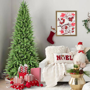Sapin de Noël artificiel détachable de 7 pieds, branches en PVC de haute qualité, ignifuge et écologique, pour la décoration de la maison pendant les fêtes - Product Image 3