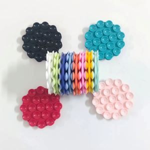 Custom Anti-Slip 19mm Thick Double-Sided <b>Silicone</b> Suction Cup Mobile Phone Holder Rubber Product - Product Image 5
