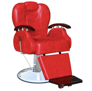 2026 DAOMENG Fauteuil de coiffure rétro inclinable et relevable, pour salon de coiffure et barbier, avec bac à shampoing intégré, direct usine - Product Image 3