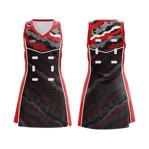 Uniformes de netball personnalisés de haute qualité, impression numérique professionnelle, uniformes de netball sublimés pour l'équipe - Product Image 3