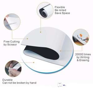 Planificateur magnétique auto-adhésif bon marché de haute qualité autocollant de tableau blanc effaçable à sec pour réfrigérateur tableaux blancs haute visibilité - Product Image 3