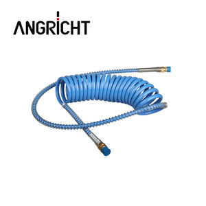 Tubo a Spirale per <span class=keywords><strong>Freni</strong></span> ad Aria Tipo Americano, Parti per Camion, Set Rosso e Blu da 12 Piedi, Tubo Doppio in Nylon PA12 - Product Image 3
