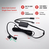 Capteur de porte IR micro-invisible 8 mm pour meubles sur mesure et contrôle d'éclairage intelligent des armoires