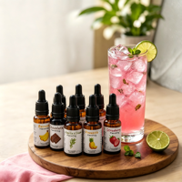Arômes alimentaires 20 ml pour la pâtisserie, saveurs fruitées et florales, résistants à la chaleur, rehausseurs d'arôme pour gâteaux, pains et biscuits