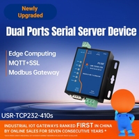 Gateway Modbus RTU a Modbus TCP IOT, Convertidores de Dispositivos Serie RS232 RS485 a Ethernet, Servidor de Protocolo TCP IP, USR-TCP232-410S-RT