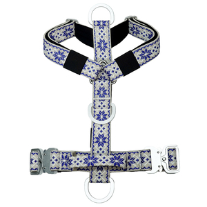 Arnés Ligero de Jacquard para Perros de Raza Grande - Chaleco para Mascotas con Hebilla de Aleación de Aluminio y Correas Ajustables, Anti-Tirones, Apto para Viajes en Avión - Product Image 2