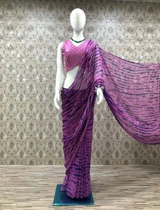 Georgette-Blusa con diseño Evergreen de alta calidad, camisa bordada con secuencia de trabajo, fabricante Surt India - Product Image 6