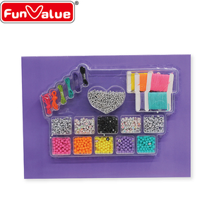 Juego de cuentas de abecedario para chicas, joyería de amor, kit de cuentas - Product Image 3