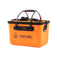 Sac à dos pliable et étanche EVA 26L à trois couches pour le transport de poissons vivants, idéal pour la pêche en extérieur, avec logo personnalisé