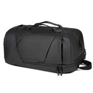Sac à dos de voyage quotidien à motif de lettres de grande capacité personnalisé avec fermeture à glissière Sac à dos pour ordinateur portable à 3 usages Sac à dos de transport - Product Image 3