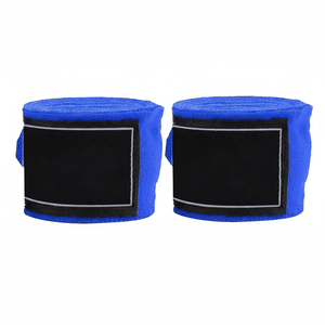 Envolturas largas elásticas MMA personalizadas 3M 4m 5M envolturas de mano de algodón para vendaje de boxeo envolturas de mano de boxeo - Product Image 1