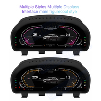 Vente en gros usine : Tableau de bord numérique HD 12,3 pouces pour BMW Série 3/4 avec GPS, lecteur CD, USB et design portable – Garantie 1 an