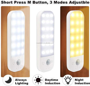 Nw/Cw/Ww Stick Op Mini Bewegingssensor Oplaadbare Batterij Nachtlampje Voor Kinderen Kinderkamer Slaapkamer Trap - Product Image 4