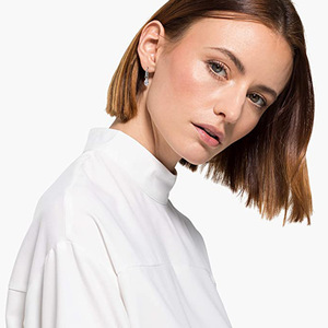 Orecchini a Goccia in Cristallo Staccabili per Donne, Accessori di Moda Semplici ed Eleganti per Uso Quotidiano - Product Image 2