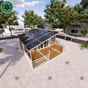 Villa conteneur préfabriquée extensible en kit, 2-3 chambres, structure en acier à panneaux sandwich, vente en gros - Product Image 5