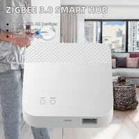 Passerelle intelligente Zigbee 3.0, hub d'automatisation domestique, contrôle par application Tuya, connecteur intelligent pour maison et hôtel